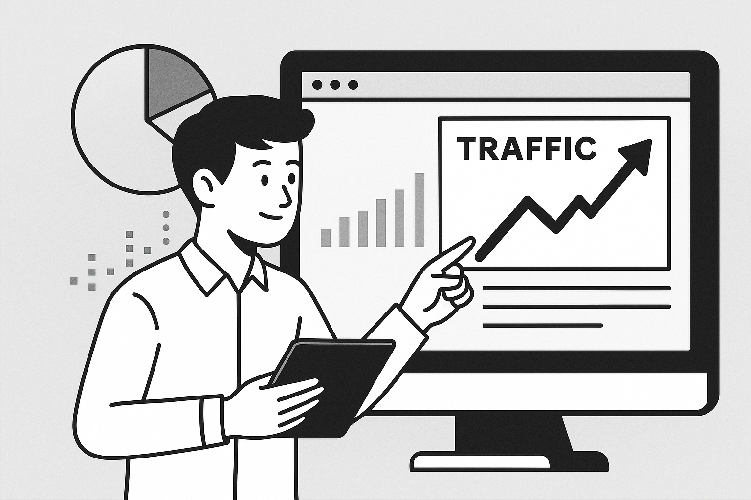 アクセス解析ダッシュボードのイメージ