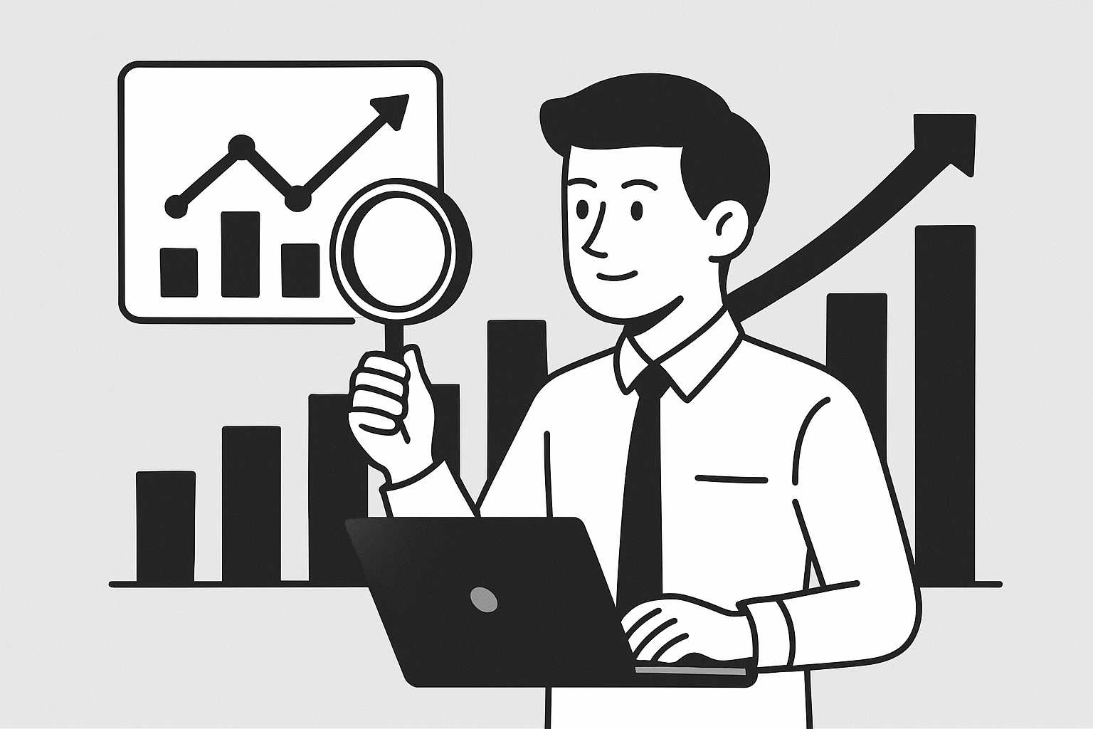 チームで打ち合わせをしているビジネスイメージ